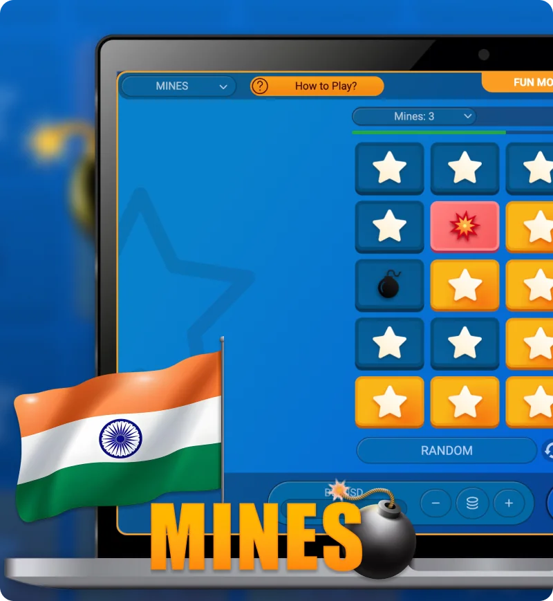 Mines crash game for Indian players